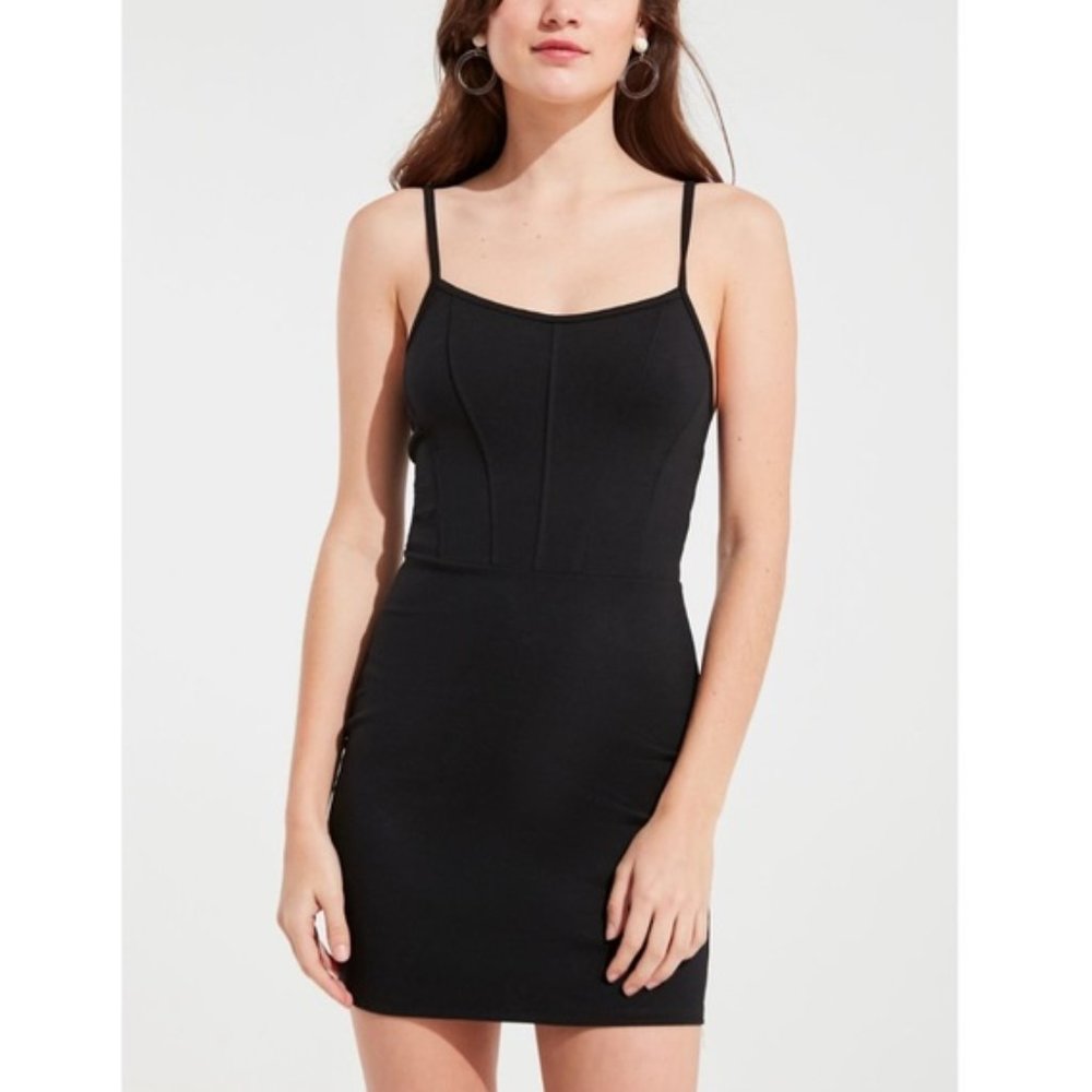 UO Ponte Bodycon Mini Dress